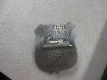 Confederate Western & Atlantic RR Conductor's Badge